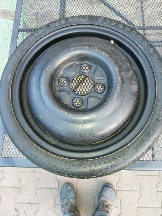 Koło dojazdowe  4× 100 VW,audi,106/70/14