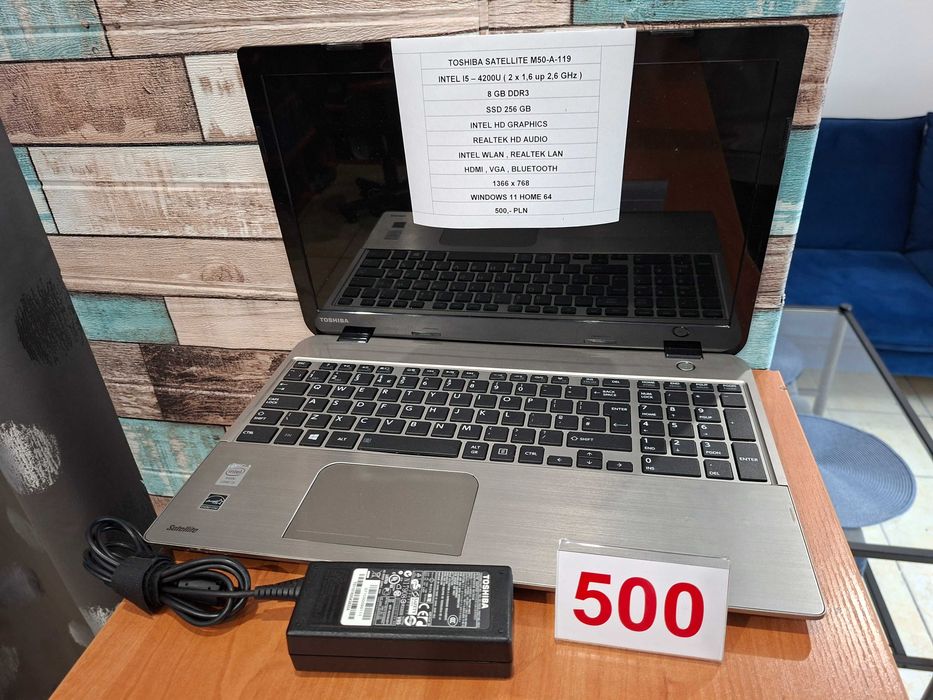 Laptop Toshiba I5 SSD Windows 11