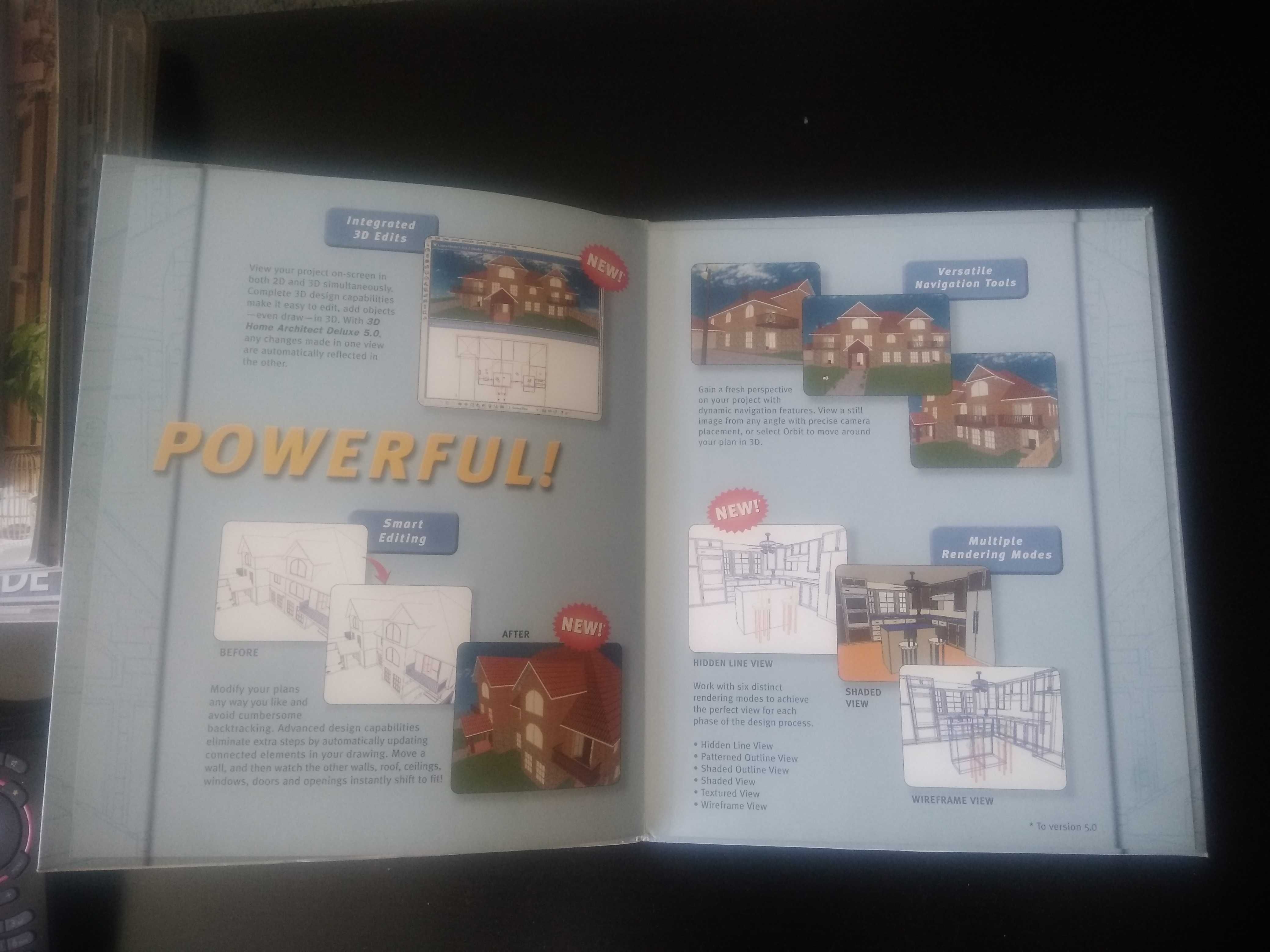 Livro e programa de arquitetura 3D Home Design