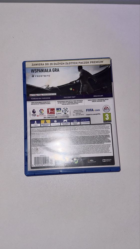 Sprzedam 2 gry Ps 4 Mafia Definitive Edition Fifa 18