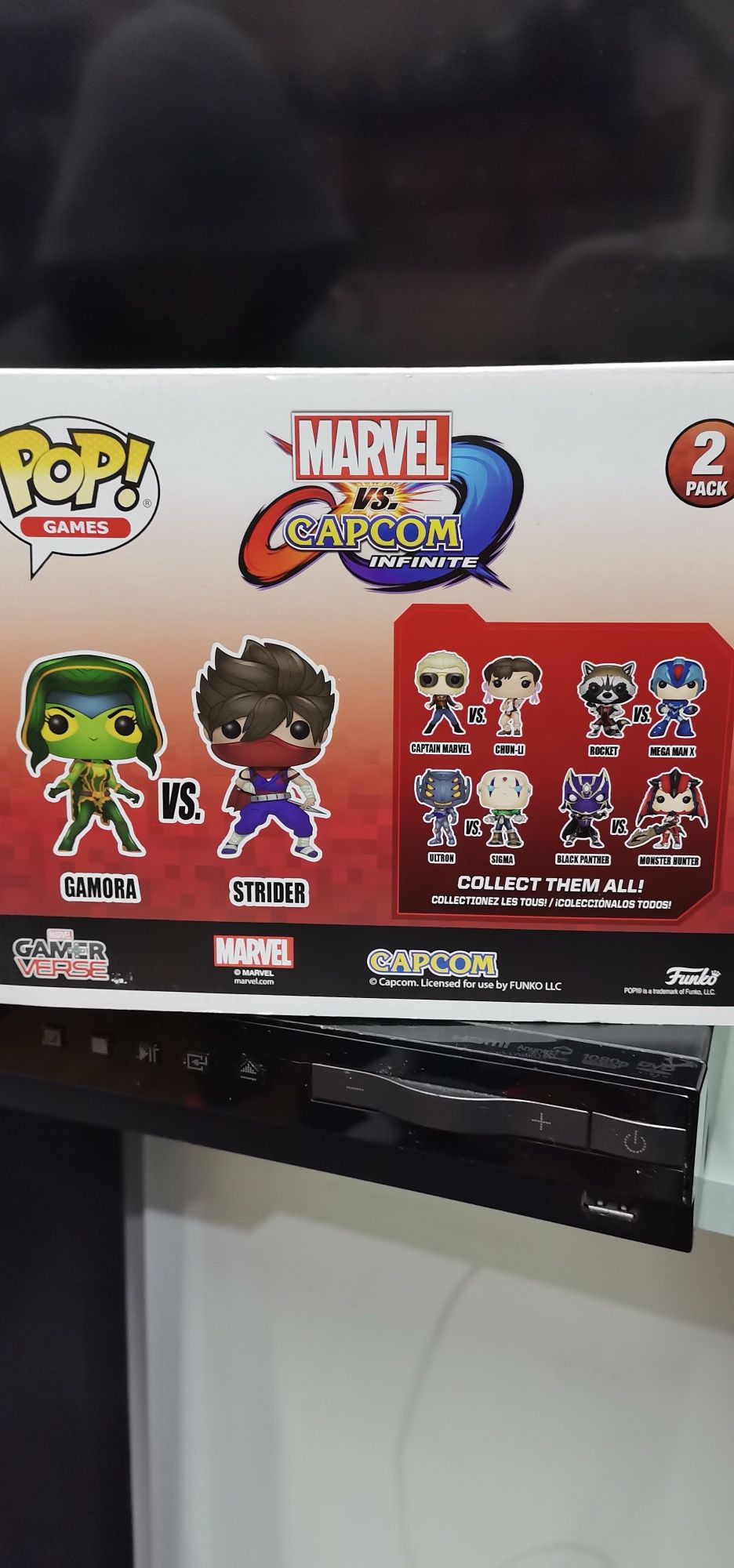 Funko pop pack 2 gamora vs strider exclusive