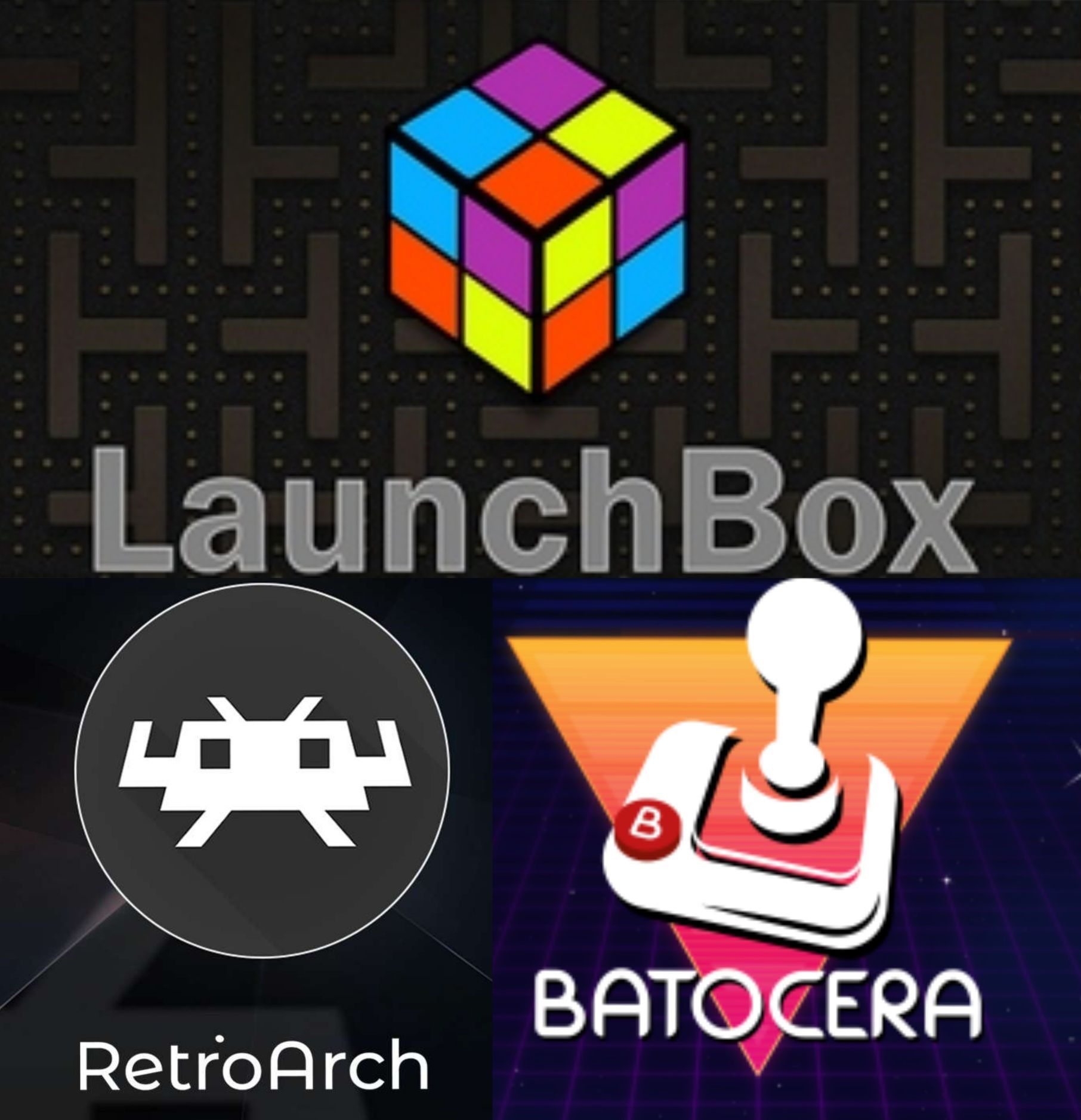 Batocera LaunchBox RetroArch  320Gb HDD 70+ эмулятор консолей Ps3 Sega