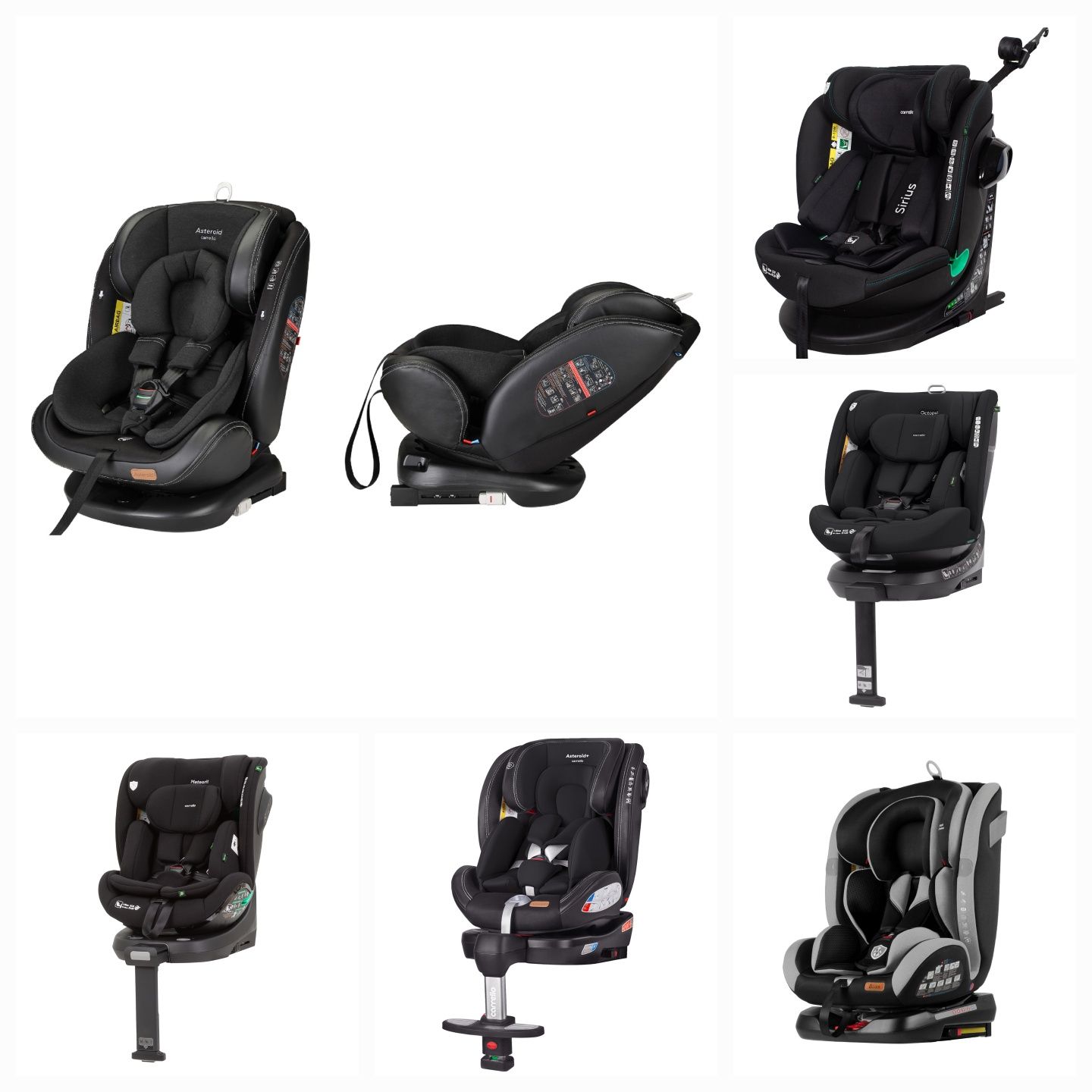 Автокрісла за Кращими Цінами 0-36 isofix El Camino Carrello Joy