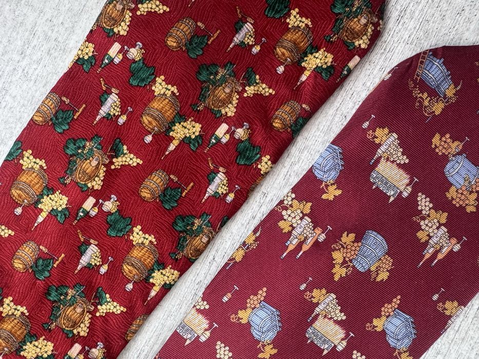 Вінтажна краватка claudio bernasconi винтажный галстук