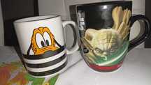 Kubki STAR WARS i PIES PLUTO - cena za komplet