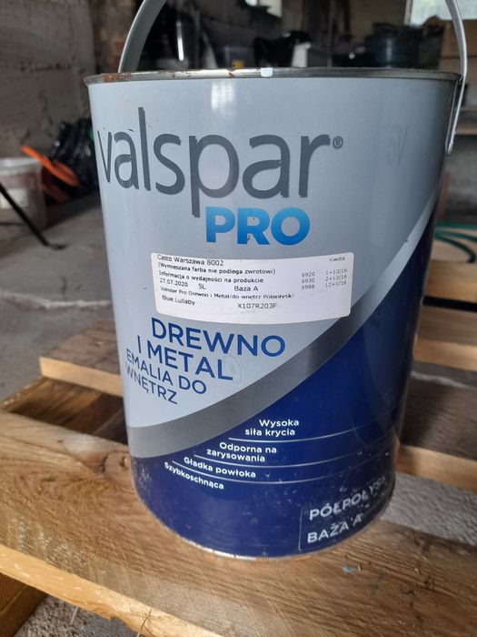 Farba Drewno Metal Emalia Blue lullaby 10l