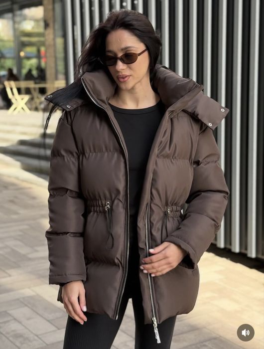 Пуховик жіночий, шокодадний