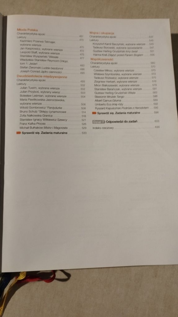Teraz Matura język polski poziom rozszerzony vademecum z zadaniami