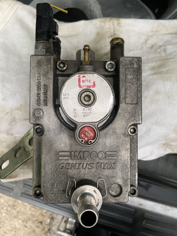 Редуктор газовый BRC genius max 67r010254/GMX 53400-001