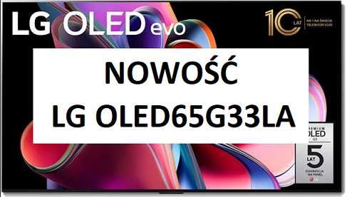 NOWY LG OLED65G33LA 55" OLED 4K 120Hz webOS Dolby Vision