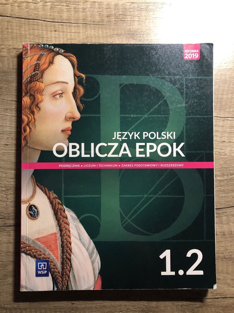 Książka Podręcznik j.Polski WSiP 1.2 Klasa 1 Technikum/Liceum