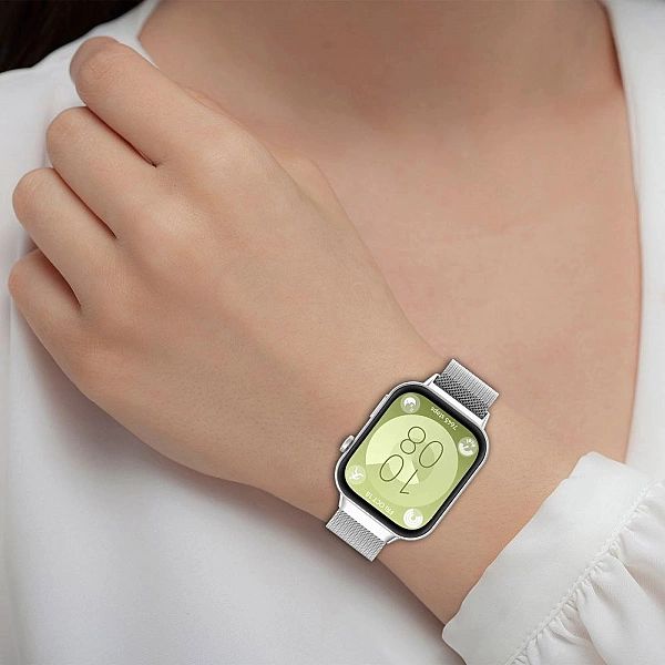 Tech-Protect Milaneseband Huawei Watch Fit 3 Silver
