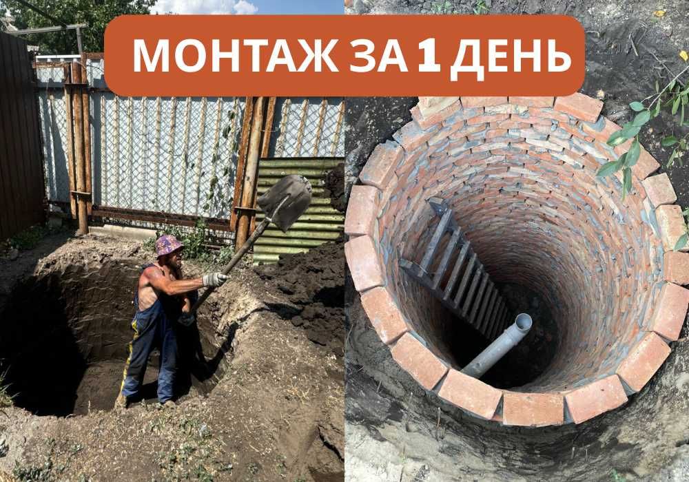 ЧАСТНИК‼️Канализация под ключ. Септик, траншеи, ЗА 1 ДЕНЬ