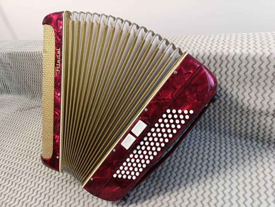 Akordeon niemiecki 80basów, idealny do nauki!