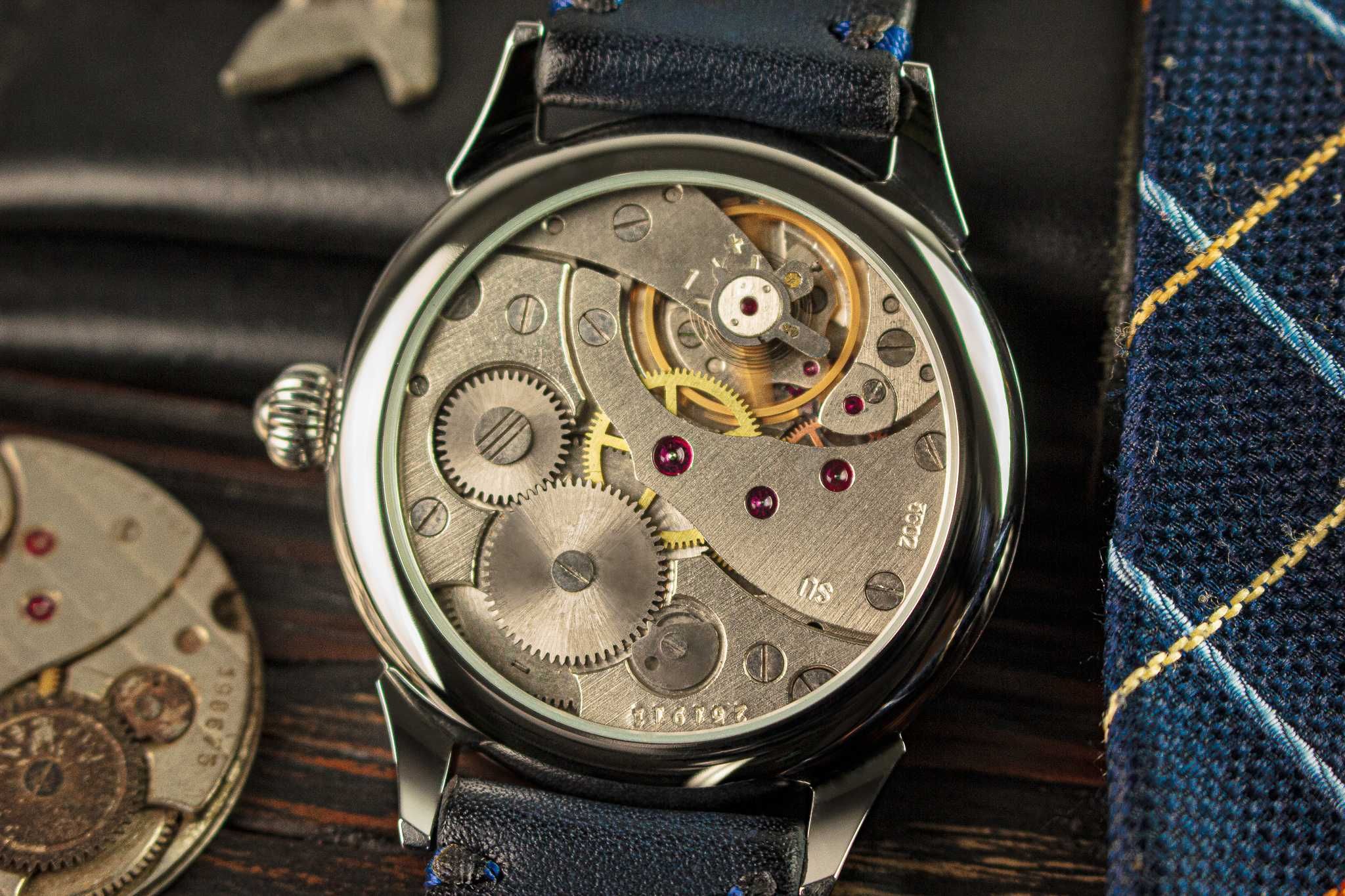 Чоловічий механічний наручний годинник Мар'яж ручної роботи
