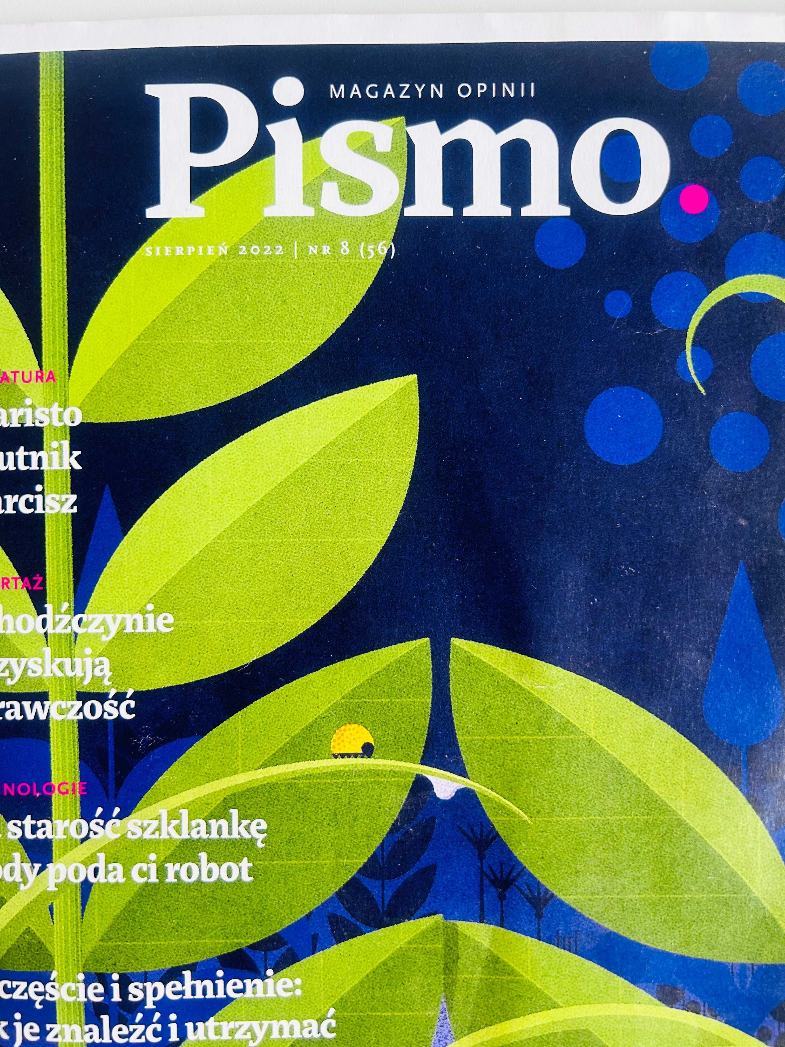 Pismo magazyn - numer sierpień 2022 / Magazyn Pismo / Pismo gazeta