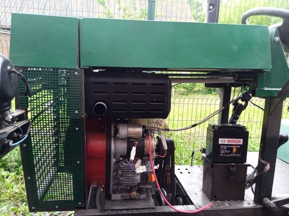 Трактор саморобний