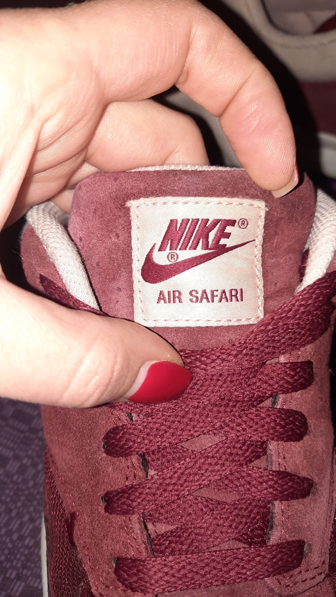 Фирменные замшевые кроссовки Nike Air Safari Оригинал