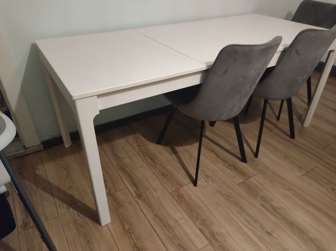 IKEA Ekedalen stół rozkładany bialy 120/180x80cm