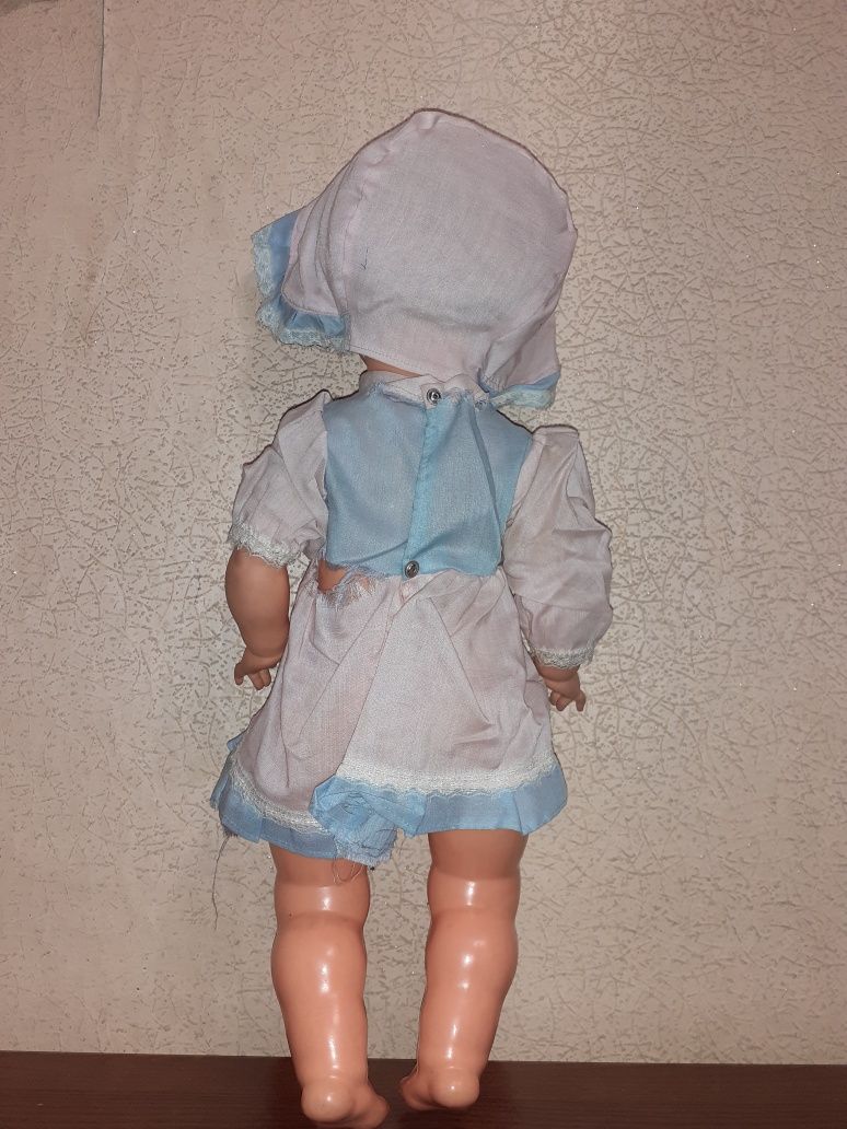 Кукла в шубе пупс ГДР