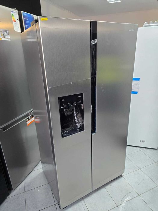 nowa Gorenje lodówka NRR9185ESXL Side by Side kostkarka gwar 2 lata G9