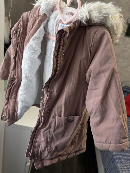 Дитяча зимова парка куртка для дівчинки