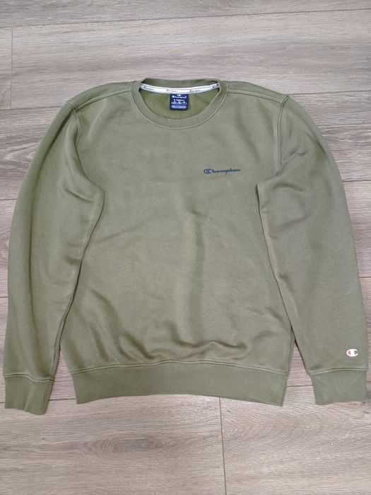 Світшот Champion crewneck кольору хакі