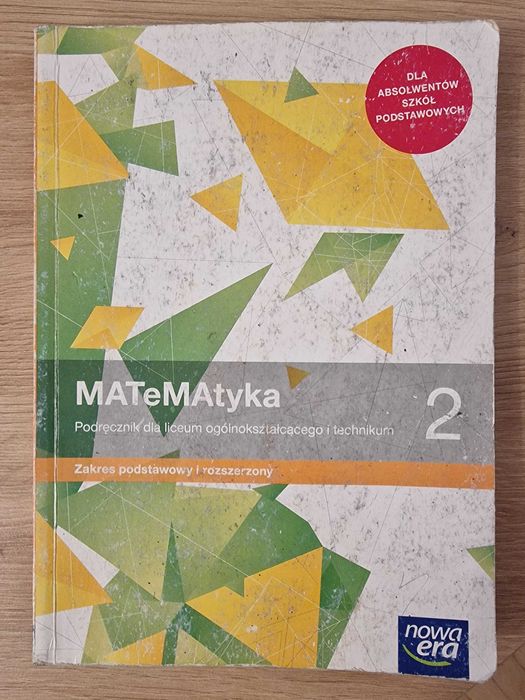 Podręcznik książka Matematyka 2 zakres rozszerzony