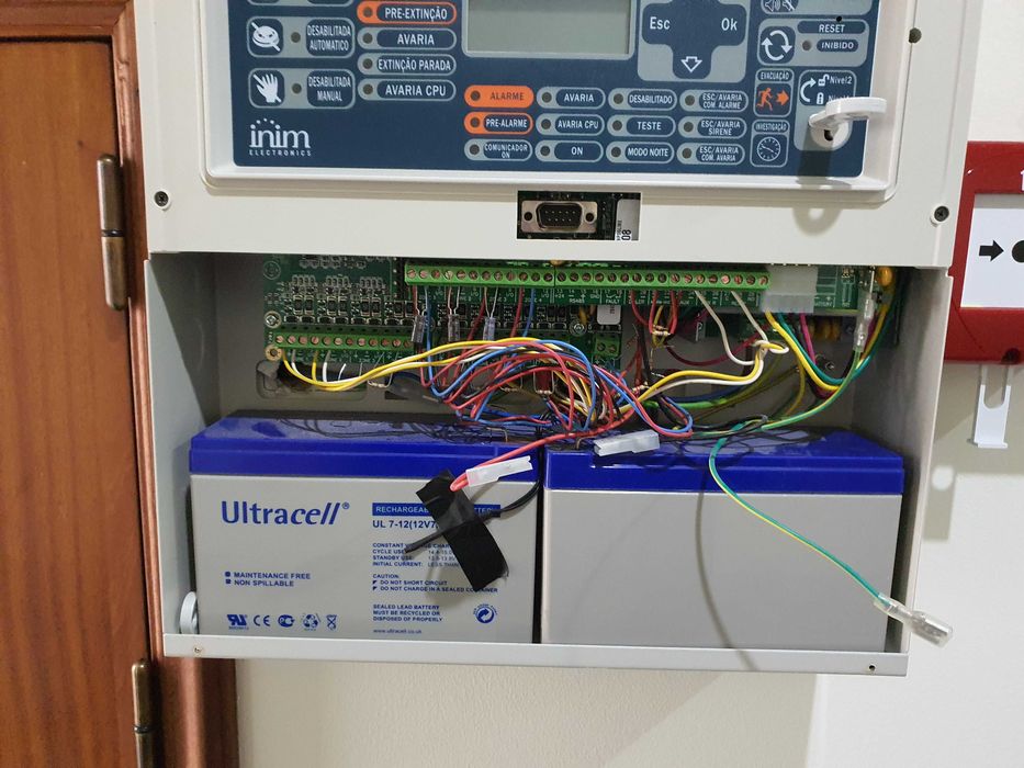 central detecção de incendio como nova