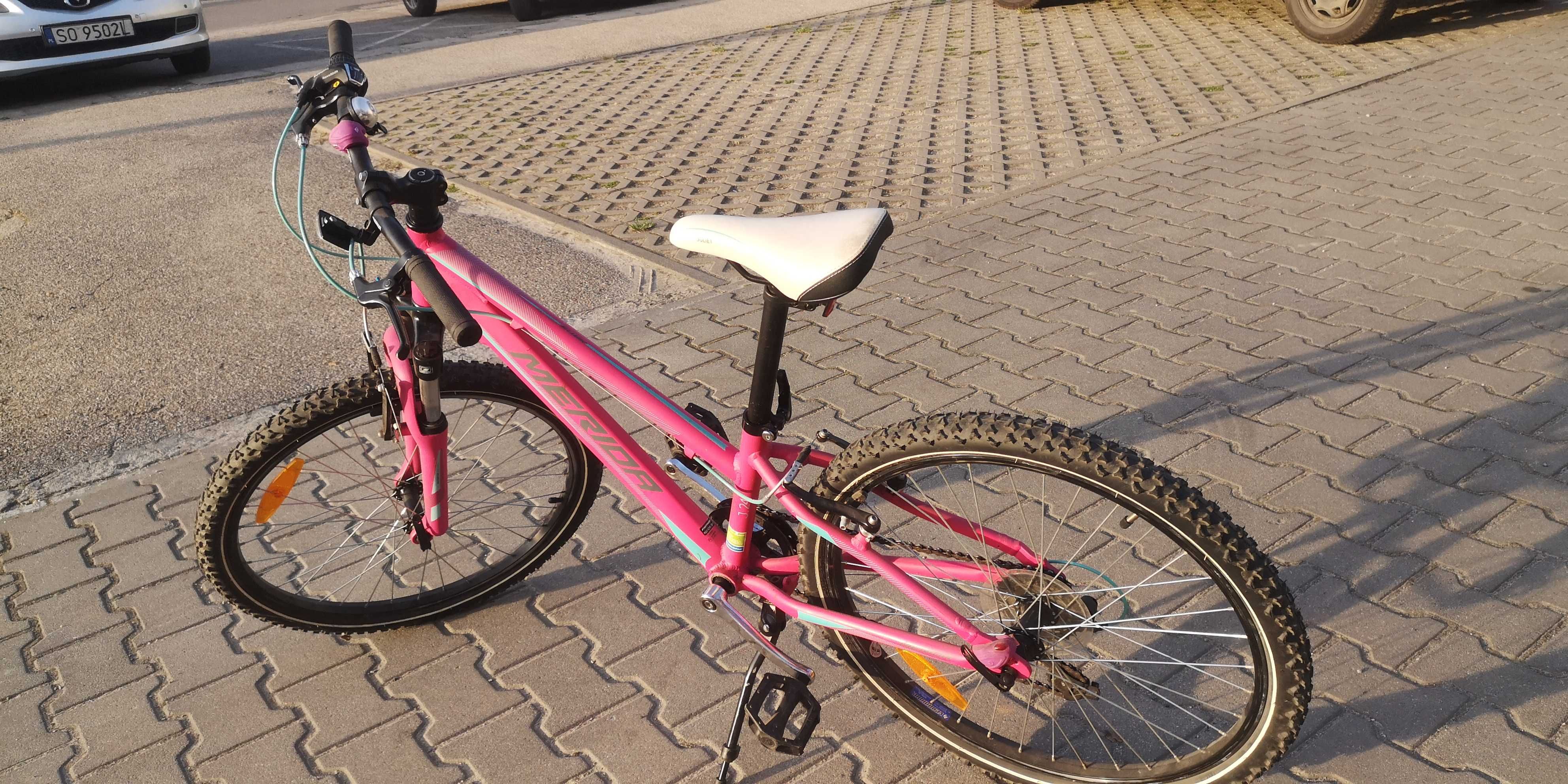rower dla dziewczynki merida