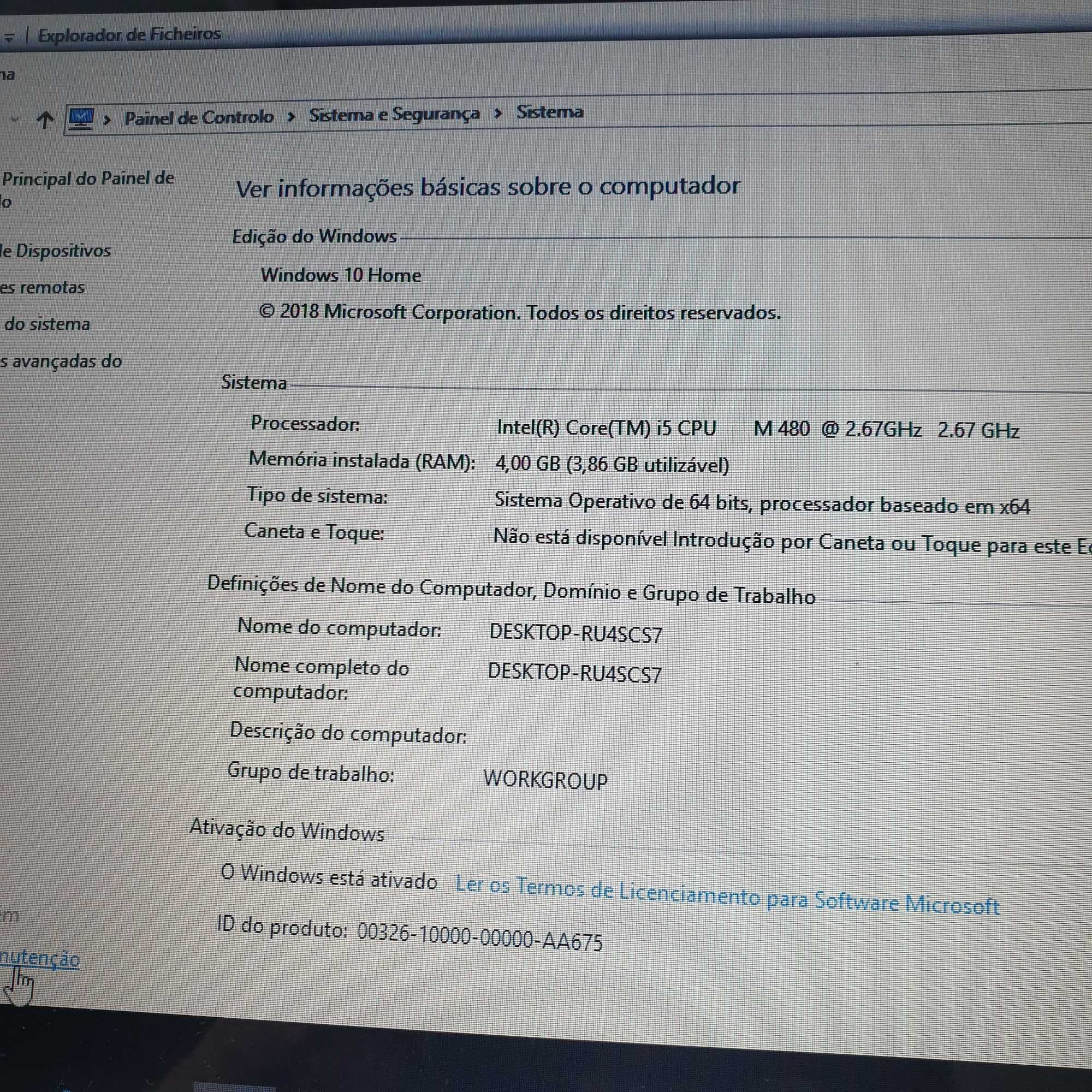 asus K52j com processador i5-480M testado sem anomalia