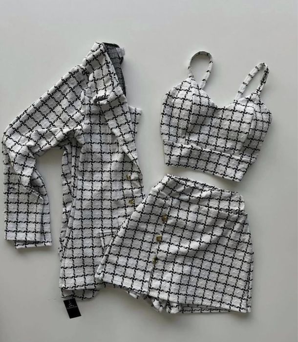 Костюм 3-ка . Юбка-шорти