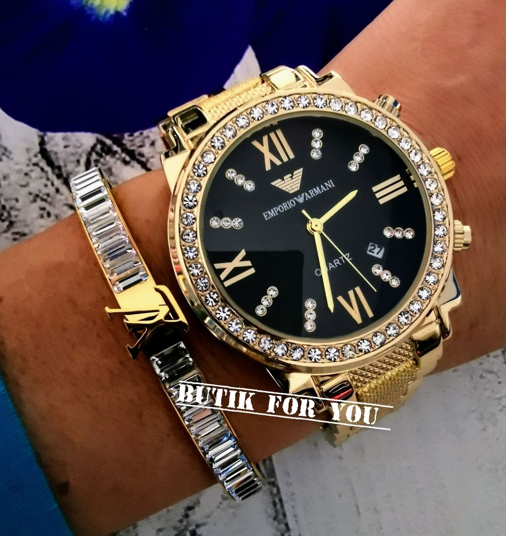 Zegarek damski premium stal nierdzewna Emporio Armani