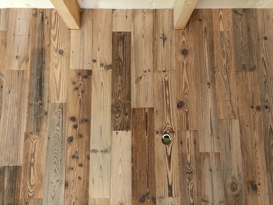 Stare deski rustykalne retro loft na ścianę z odzysku nie postarzane