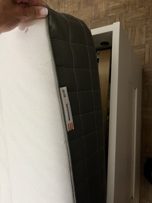 colchão morgedal para cama de casal ikea molas espuma