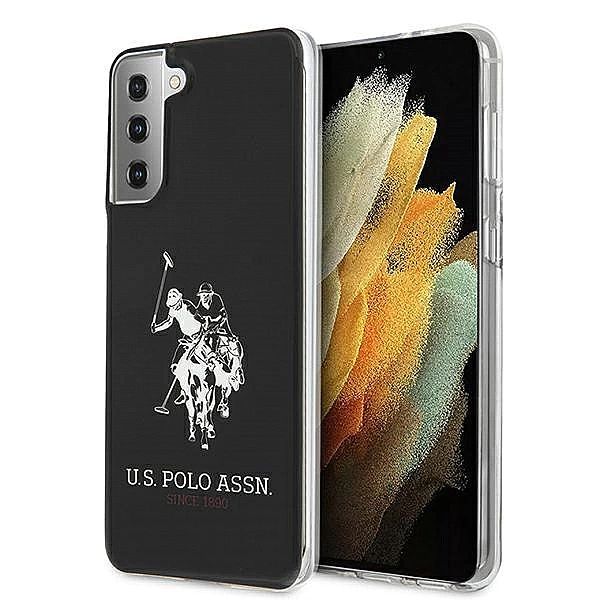 Etui U.s. Polo Assn. Shiny Big Logo na Samsung Galaxy S21+ - czarne