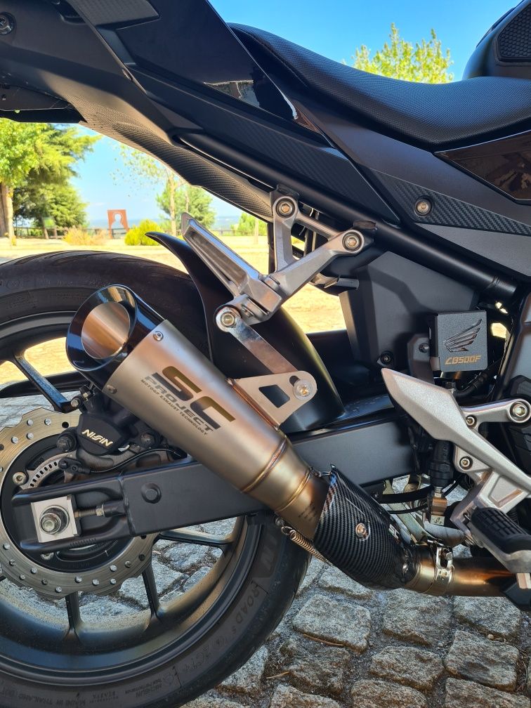 Ponteira escape SC Project Honda cb500F