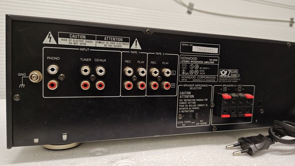 Kenwood KA-1030 wzmacniacz stereo HI-FI. USZKODZONY.