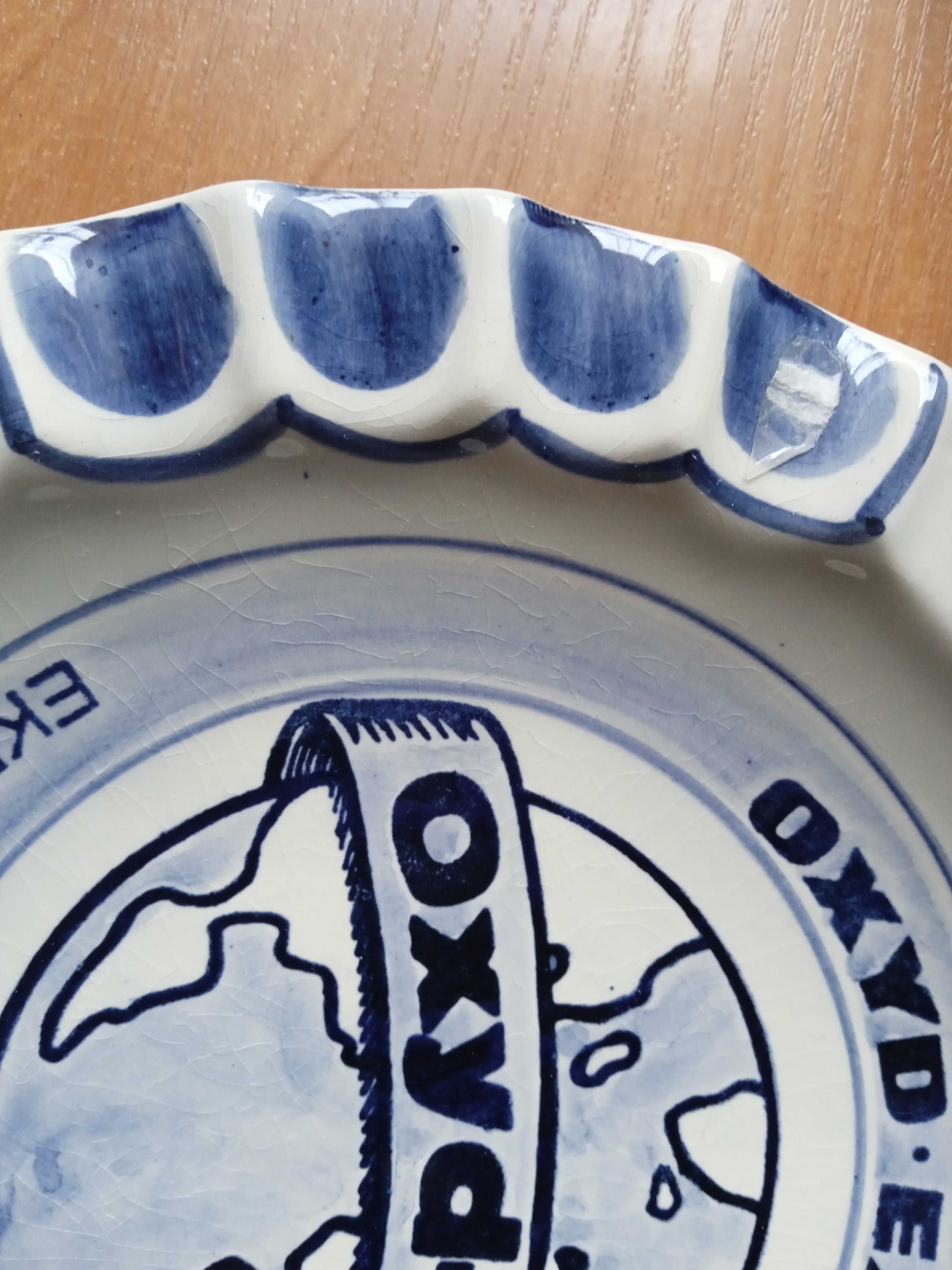 Popielniczka Delft blue Handpeinted