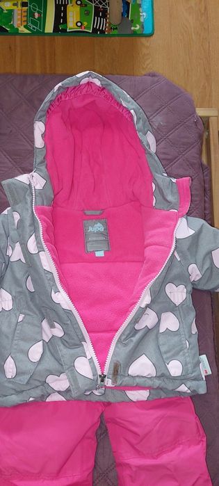 Conjunto neve crianca quente e impermeavel