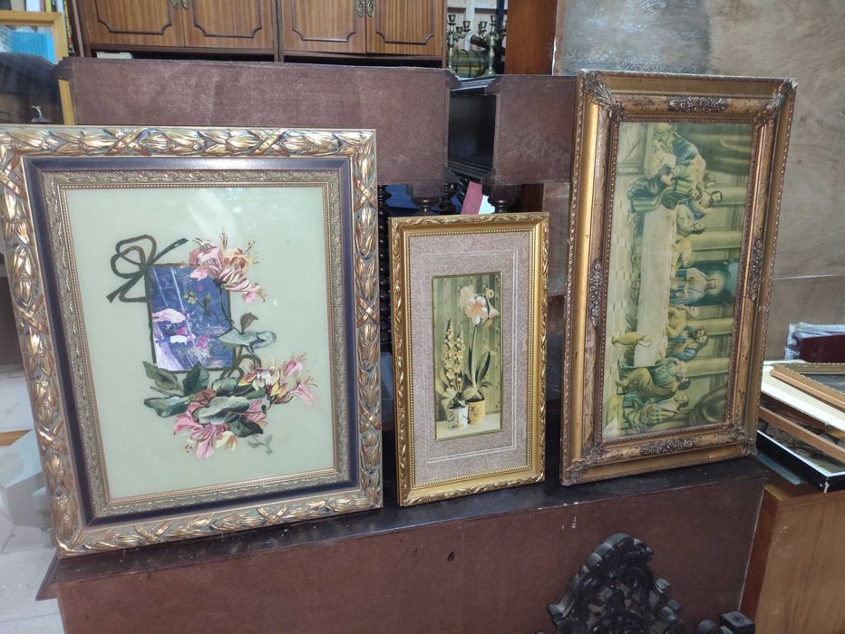 Molduras Quadros antigos varios desde 10 euros