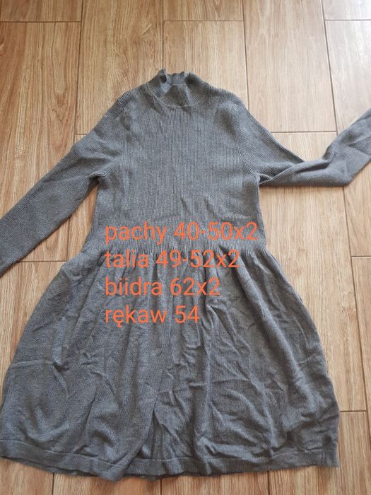 Primark sukienka sweterkowa mini r 42