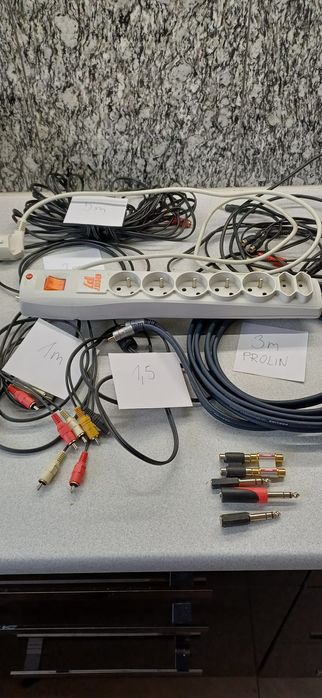 Kable audio 2xRCA prolink zestaw .
