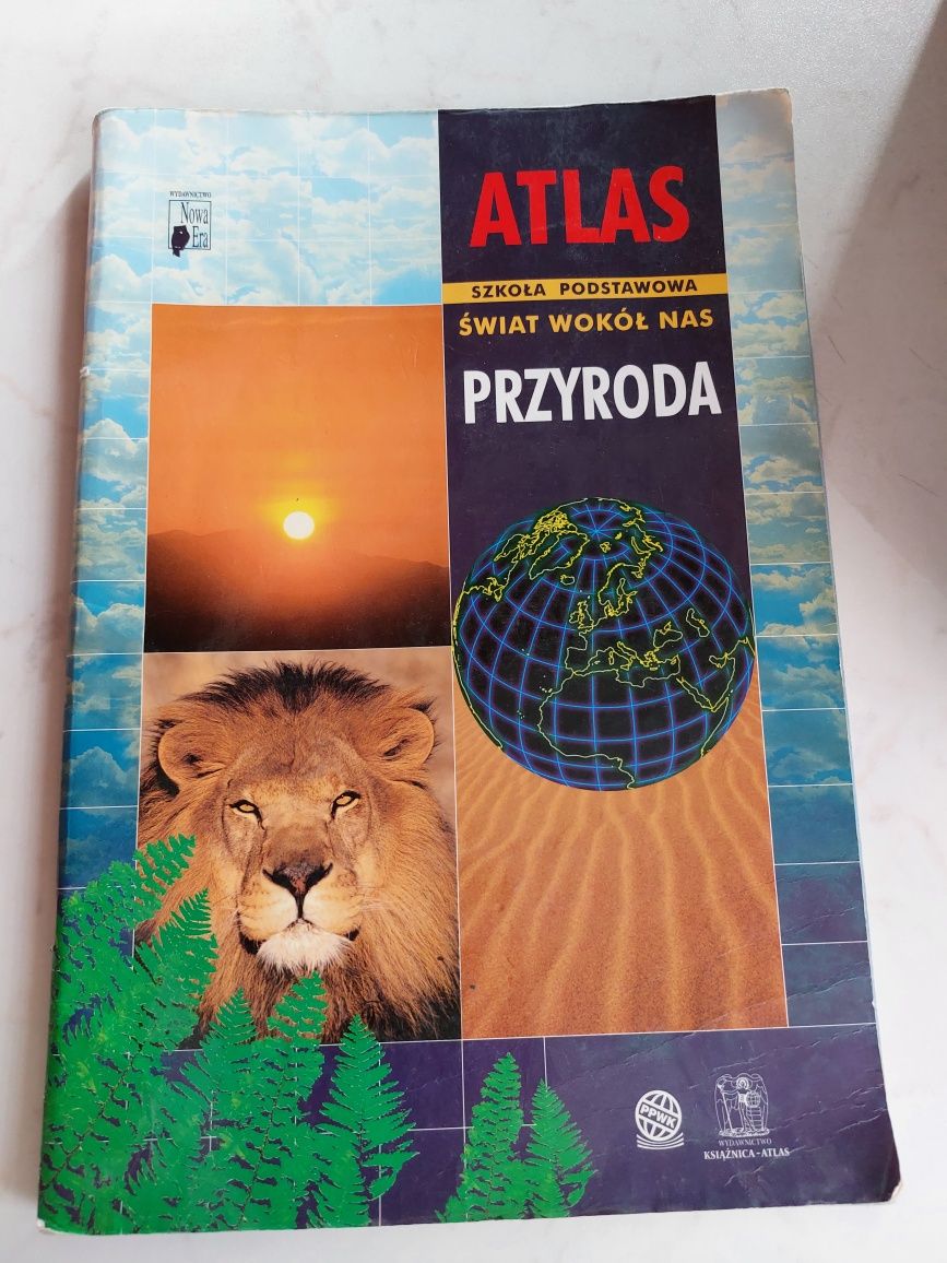 Atlas Świat wokół nas przyroda szkoła podstawowa