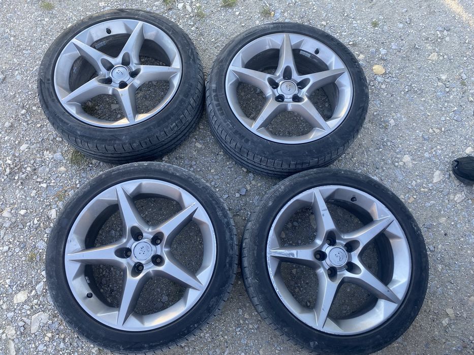 felgi wraz z oponami letnimi opel 18” 5x110