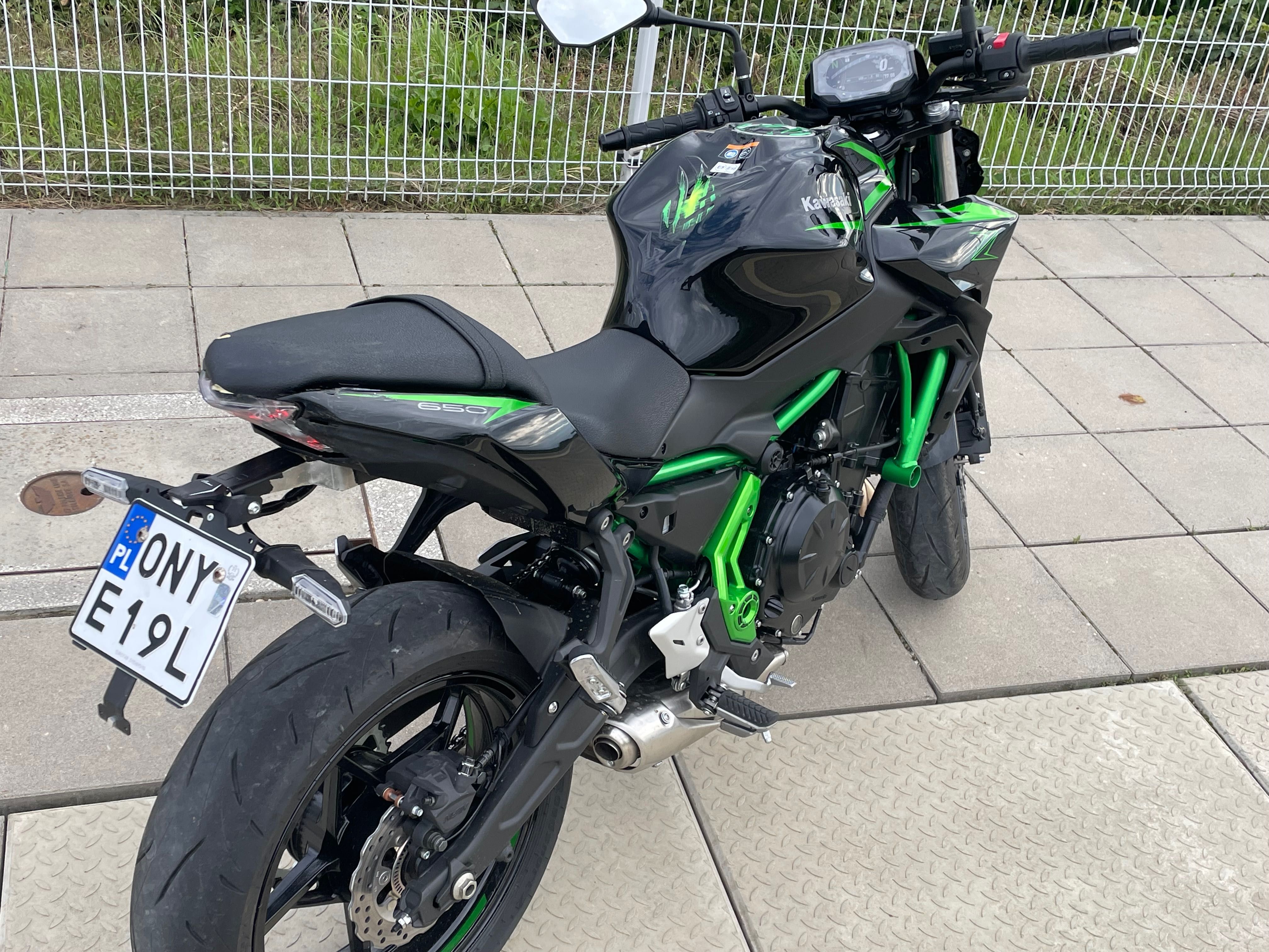 Kawasaki Z650  2025rok  460km Jak nowy Okazja!