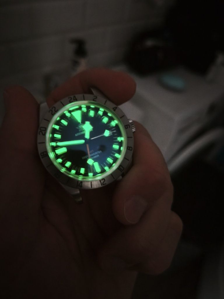 Zegarek męski Addiesdive AD2036 GMT Ronda