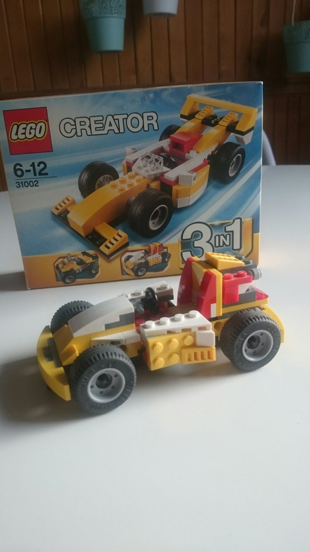 Lego creator samochód wyścigowy