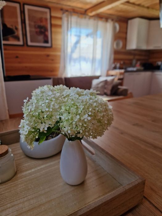 "Zaplecze Lasu" Domek całoroczny z Balią, drewniane domki jacuzzi