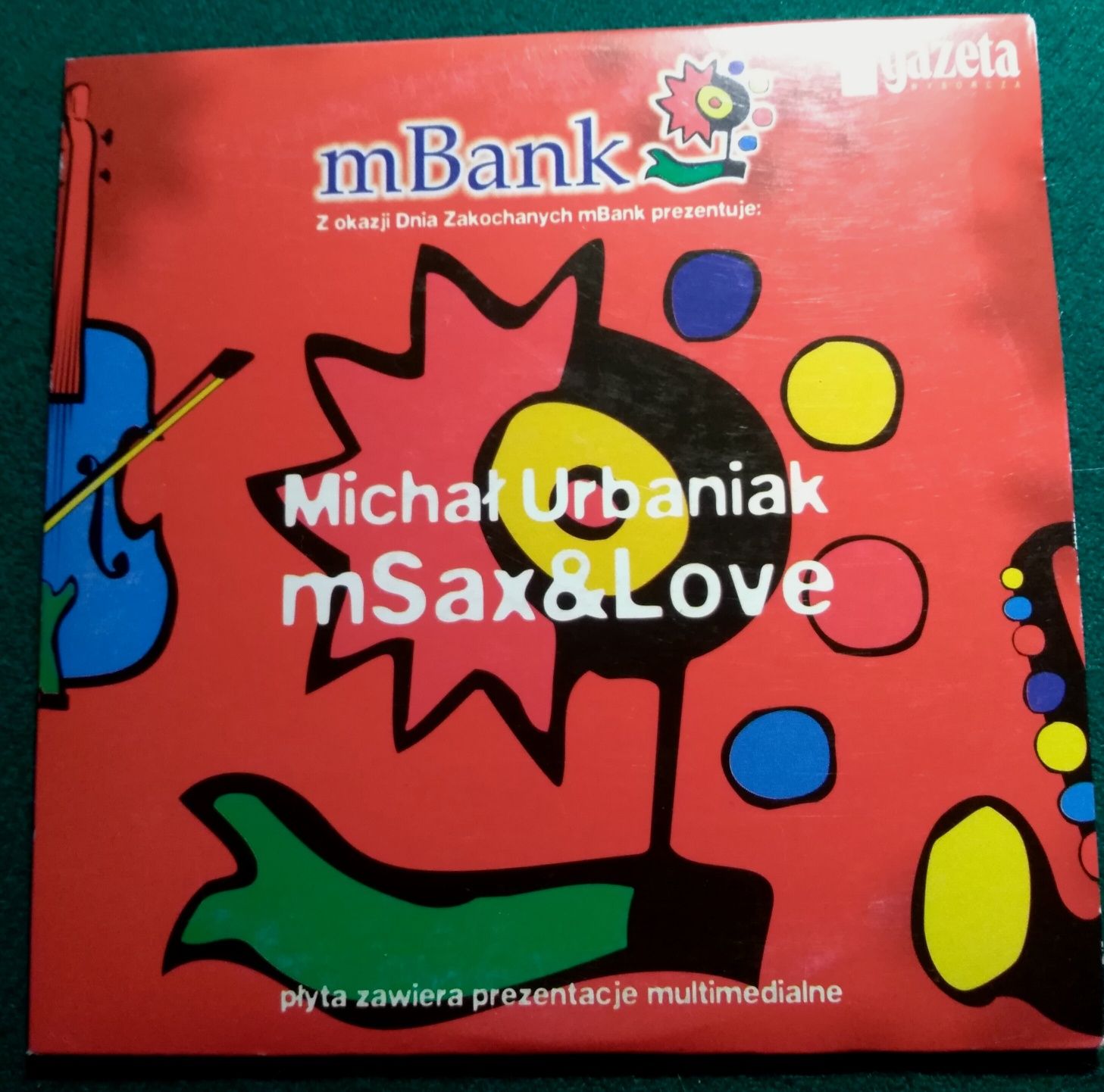 Michał Urbaniak mSax&Love CD NOWA
